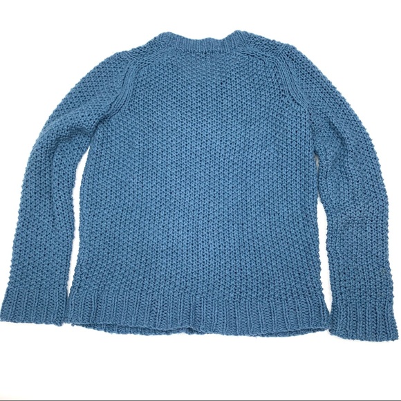 Theory 100% wool waffle texture chunky sweater - Picture 9 of 12